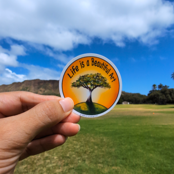 Life is a Beautiful Art stickers 2025