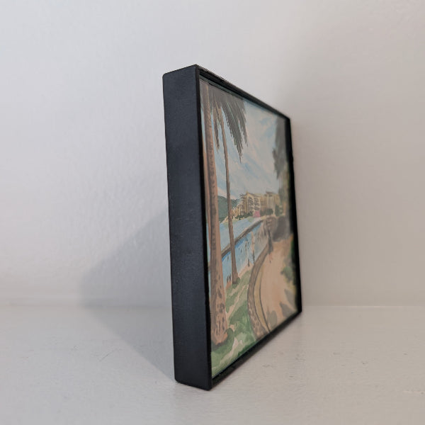 Waikiki beach original hand painted ( FREE SHIPPING )