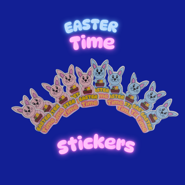 Easter bunny 2025 sticker