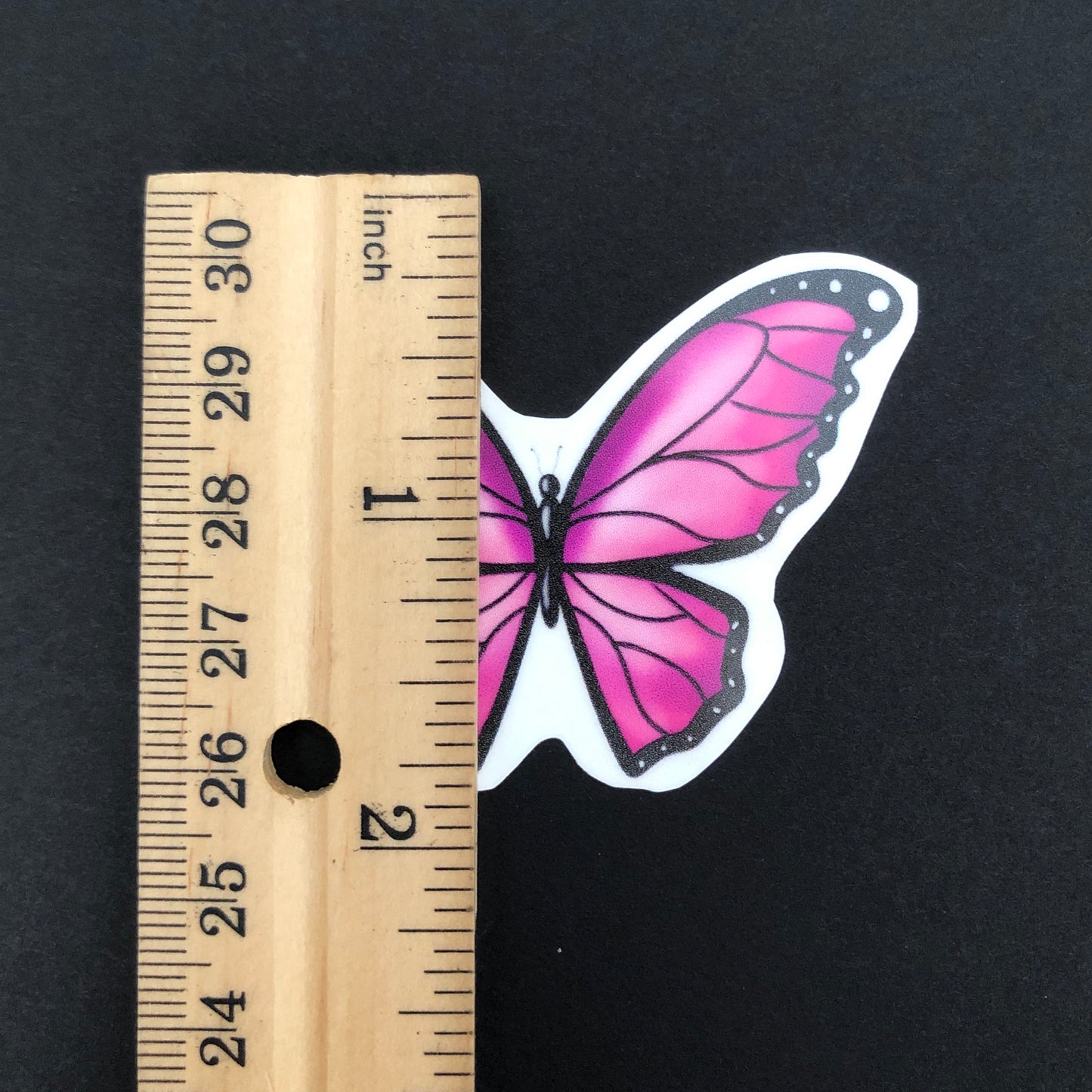 butterfly  ( waterproof sticker )